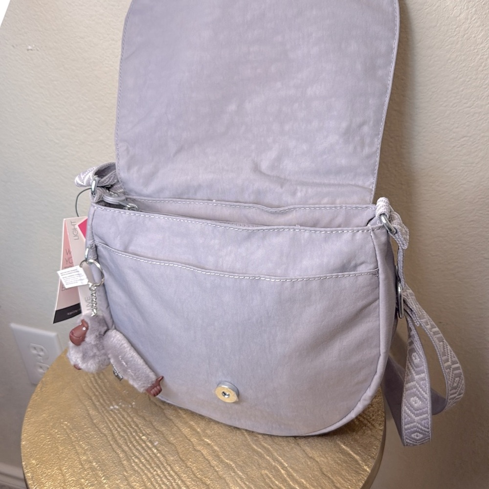 Kipling Lucasta crossbody bag, light purple NWT - Picture 7 of 12